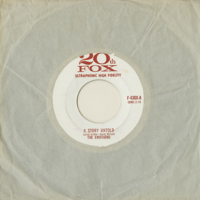 One Life One Love One You / A Story Untold (1963)