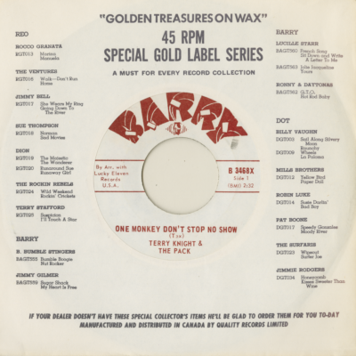 One Monkey Don't Stop No Show / The Train