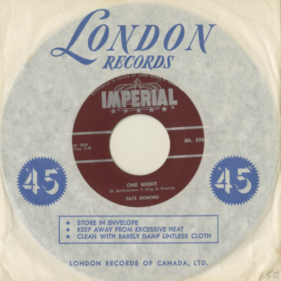 One Night / I Can't Go On This Way