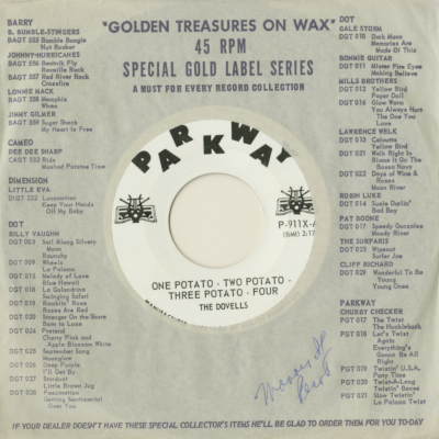 One Potato Two Potato Three Potato Four / Happy Birthday Just The Same