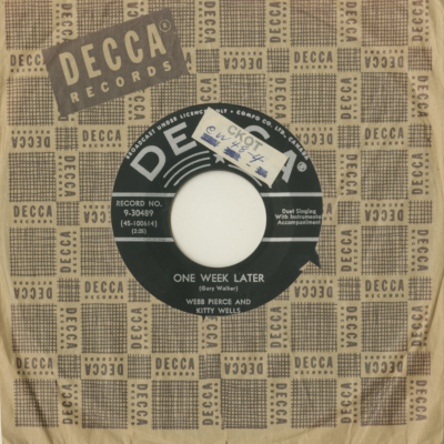 One Week Later / When I'm With You