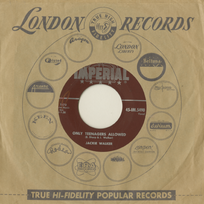 Only Teenagers Allowed / Oh Lonesome Me (1958)