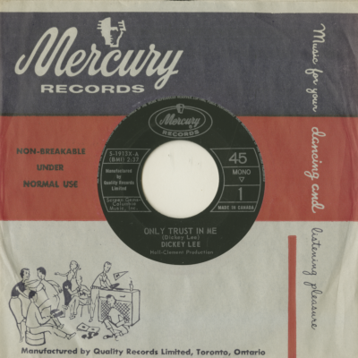 Only Trust In Me / Me And My Teardrops (1964)