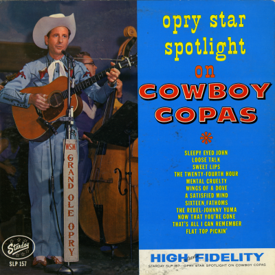 Opry Star On Cowboy Copas