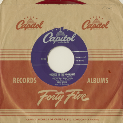 Orchids In The Moonlight / I'll Be Seeing You (1950)