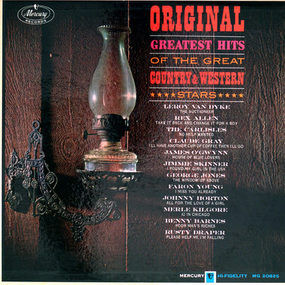Original Greatest Hits Of The Great Country & Western Stars