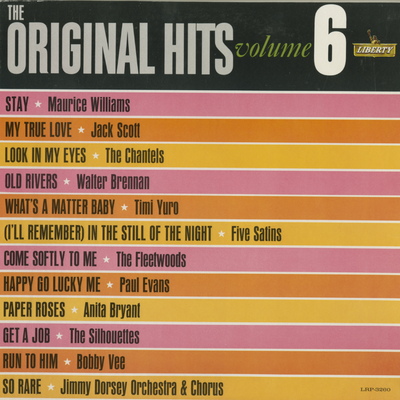 Original Hits, Vol 6 (1962)