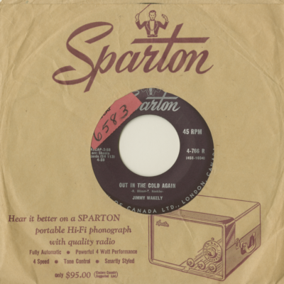 Out In The Cold Again / I Know How It feels (1959)