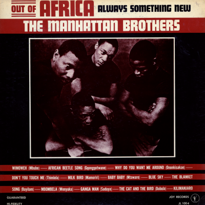 Out Of Africa Always Something new