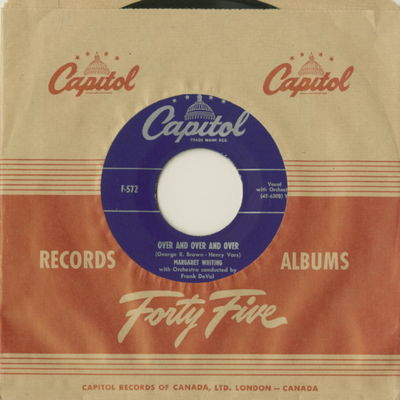 Over And Over And Over / The Moon Was Yellow (1950)