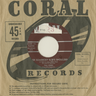 Over Somebody Else's Shoulders / Lady Fair (1957)