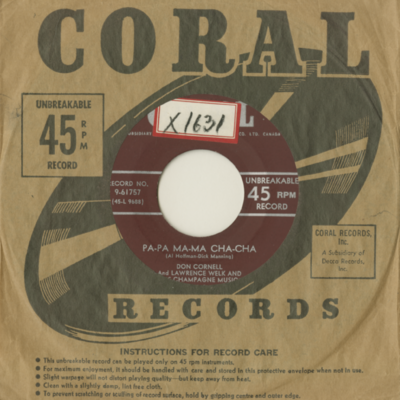 Pa-Pa Ma-Ma Cha-Cha / Let's Be Friends