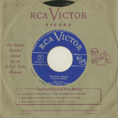 Pa-Paya Mama / You Alone (1953)