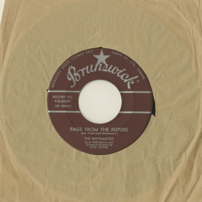 Page From The Future / I'll Be With You In Apple Blossom Time