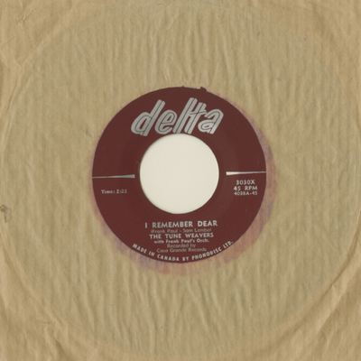 Pamela Jean / I Remember Dear (1958)