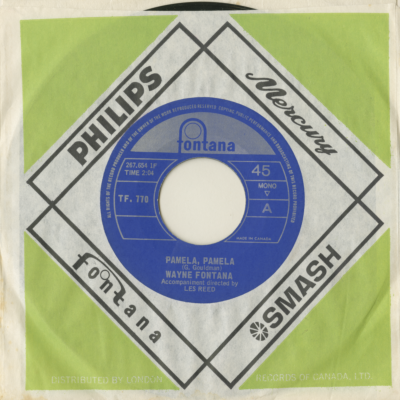 Pamela Pamela / Something Keeps Calling Me Back (1966)