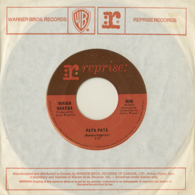 Pata Pata / The Ballad Of The Sad Young Men