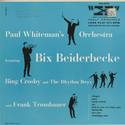 Paul Whiteman's Orchestra Featuring Bix