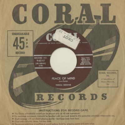 Peace Of Mind / Venetian Sunset