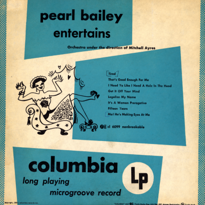 Pearl Bailey Entertains