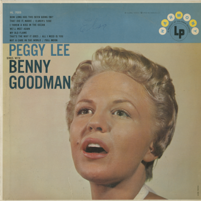 Peggy Lee Sings With Benny Goodman