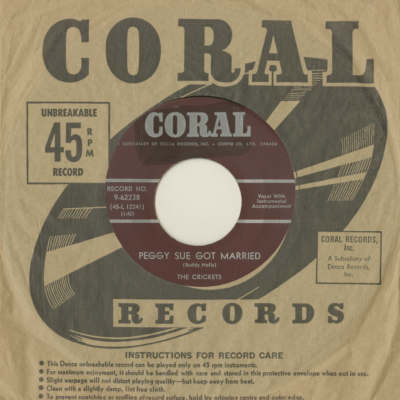 Peggy Sue Got Married / Don't Cha Know