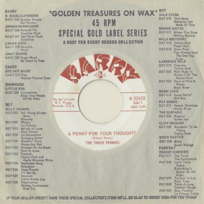 Penny For Your Thoughts / Why Am I So Shy (1964)