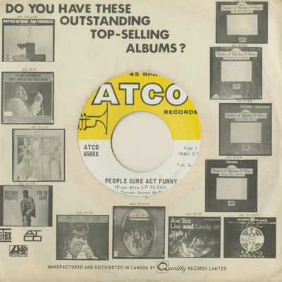 People Sure Act Funny / Burning Fire