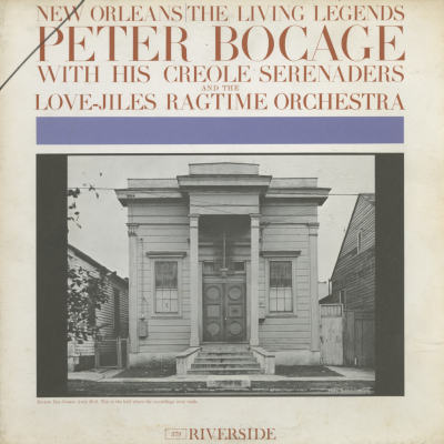Peter Bocage With His Creole Serenaders