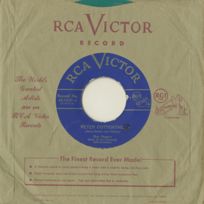 Peter Cottontail / Next To The X In Texas (1950)