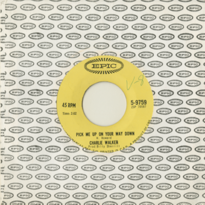 Pick Me Up On Your Way Down / Honky Tonk Song