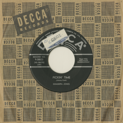 Pickin' Time / The All-American Boy