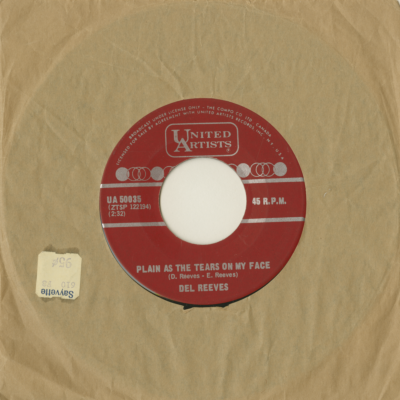 Plain As The Tears On My Face / Gettin Any Feed For Your Chickens