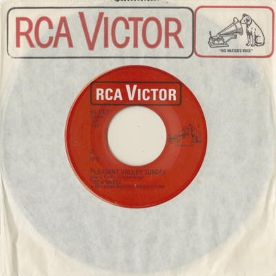 Pleasant Valley Sunday / Words