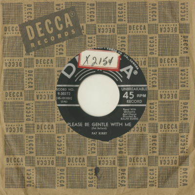 Please Be Gentle With Me / I Had A Needle And A Thread