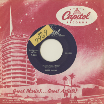 Please Call Today / My Destiny (1960)