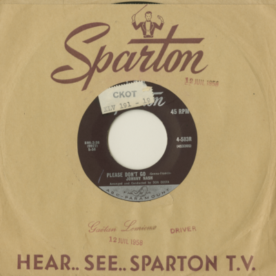 Please Don't Go / I Lost My Love Last Night (1958)