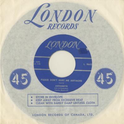 Please Don't Hurt Me Anymore / Jenny Let Him Go (1964)