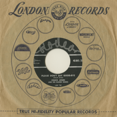 Please Don't Say Goodbye / Are You Satisfied Now (1960)