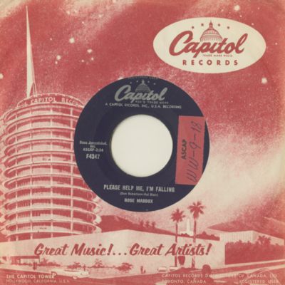 Please Help Me I'm Falling / Down Down Down (1960)