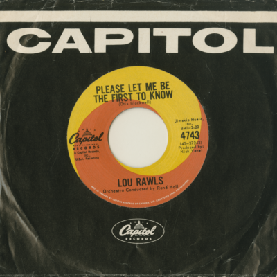 Please Let Me Be The First To Know / Trust Me