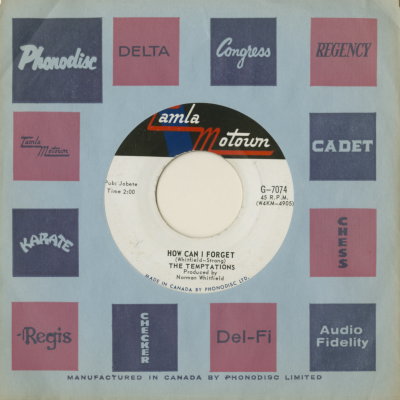 How Can I Forget / Please Return Your Love To Me (1968)