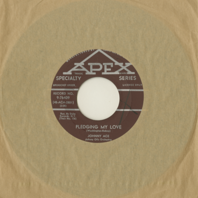 Pledging My Love / Anymore