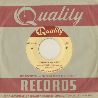 Pledging My Love / No Money