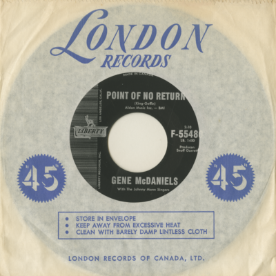 Point Of No Return / Warmer Than A Whisper