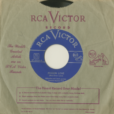 Poison Love / I Can't Tell My Heart That (1950)