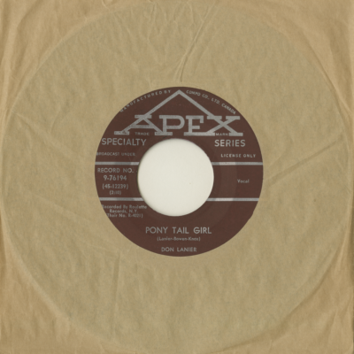 Pony Tail Girl / Private Property (1957)