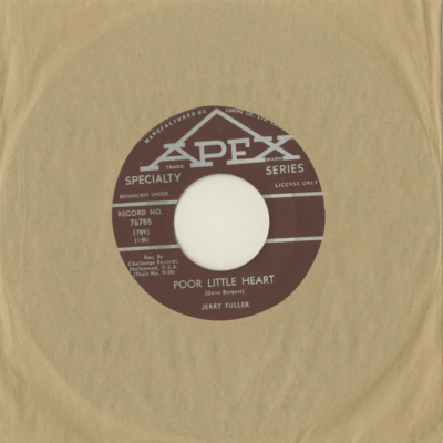 Poor Little Heart / The Place Where I Cry