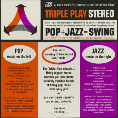 Pop + Jazz = Swing