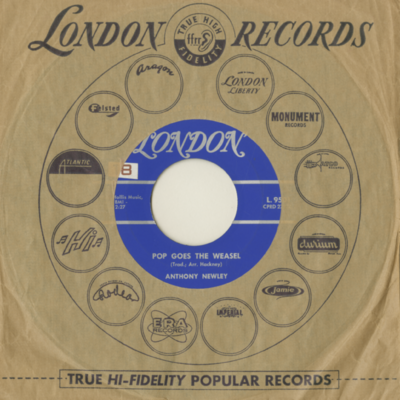 Pop Goes The Weasel / Gone With The Wind (1961)